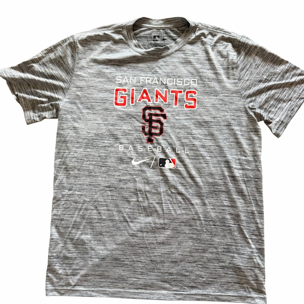 Nike San Francisco Giants Gray T-Shirt dri fit
